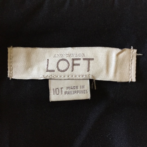 Ann Taylor Multi Color Skirt Size 10 - Picture 5 of 6